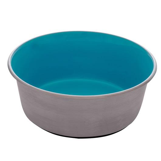 DogIt Stainless Steel Non-Skid Bowl Blue 1150 mL Stainless Steel 1150 mL | PetMax Canada