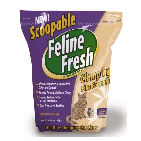 Feline Fresh Scoopable Cat Litter - 2.75 Kg - Cat Litter - Feline Fresh - PetMax Canada