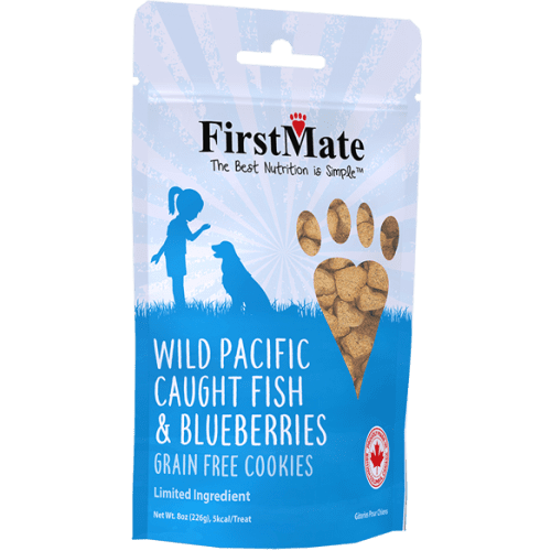 FirstMate Fish With Blueberry Dog Treats  Dog Treats  | PetMax Canada
