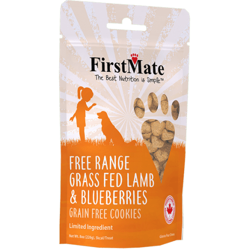 FirstMate Lamb With Blueberry Dog Treats - 226g - Dog Treats - FirstMate - PetMax Canada
