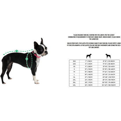 GF Pet Recycled Parka Iridescent For Dogs - X-Small - Coats - GF Pet - PetMax Canada