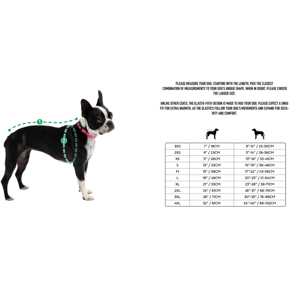 GF Pet Reversible Raincoat Neon Aqua For Dogs  Coats  | PetMax Canada