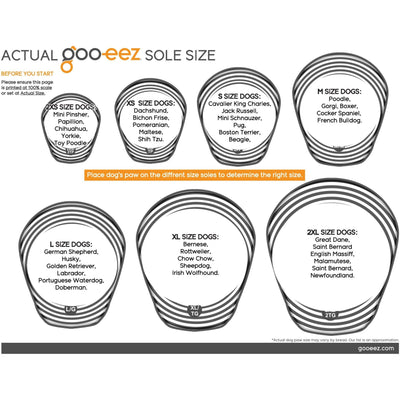 Goo-eez All Terrain All Season Dog Boots Black - 2-Pack / X-Small - Boots - Goo-eez - PetMax Canada