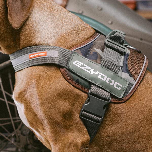 EZYDog Convert Dog Harness Charcoal  Harnesses  | PetMax Canada