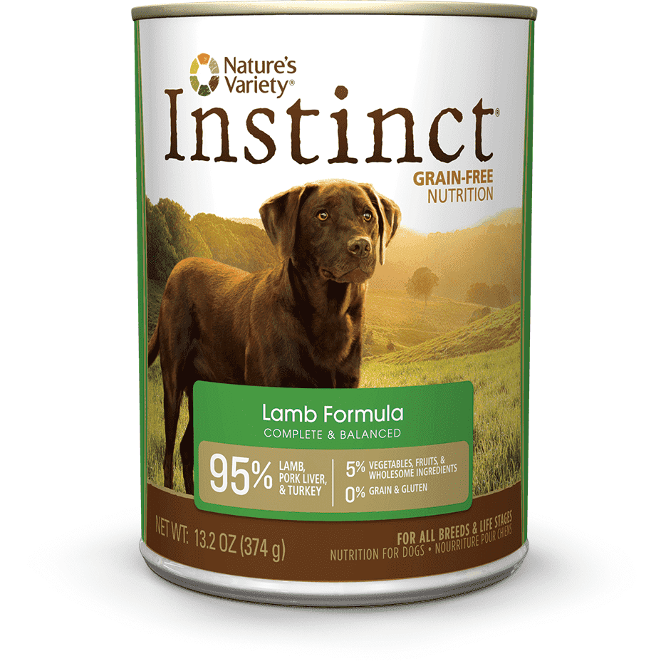 Instinct Canned Dog Food Grain Free Lamb  Canned Dog Food  | PetMax Canada