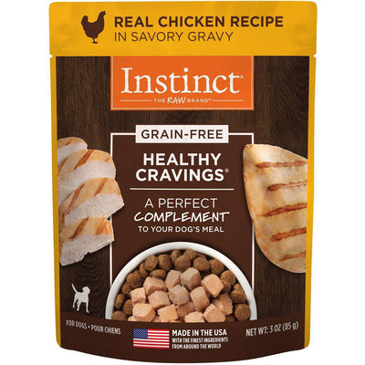 Instinct Wet Dog Food Healthy Cravings Pouches Tender Chicken  Canned Dog Food  | PetMax Canada