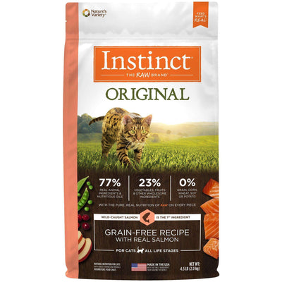 Instinct Original Cat Food Salmon  Cat Food  | PetMax Canada