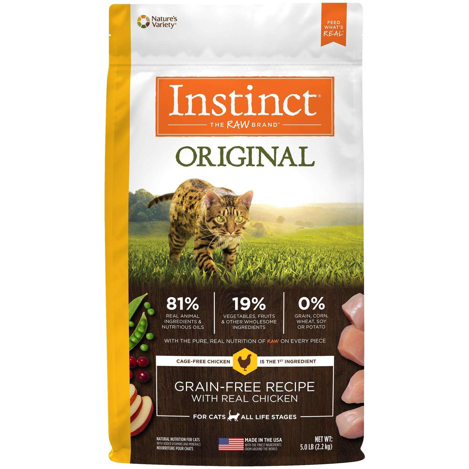 Instinct Original Cat Food Chicken  Cat Food  | PetMax Canada