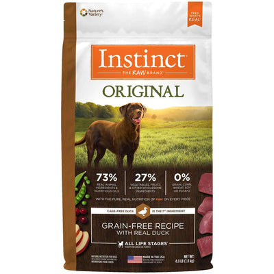 Instinct Original Dog Food Grain Free Duck  Dog Food  | PetMax Canada