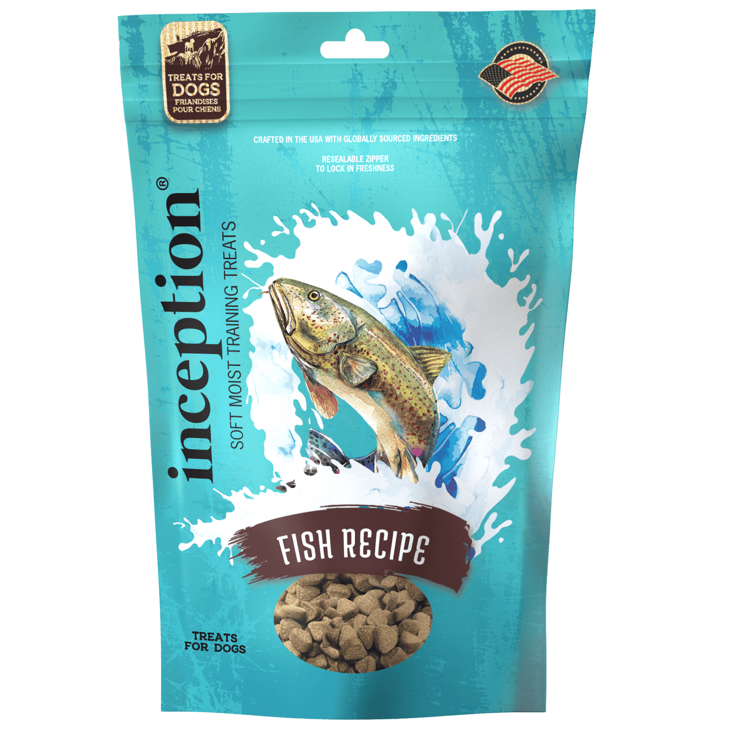 Inception Fish Recipe Soft Moist Training Treat  Dog Treats  | PetMax Canada