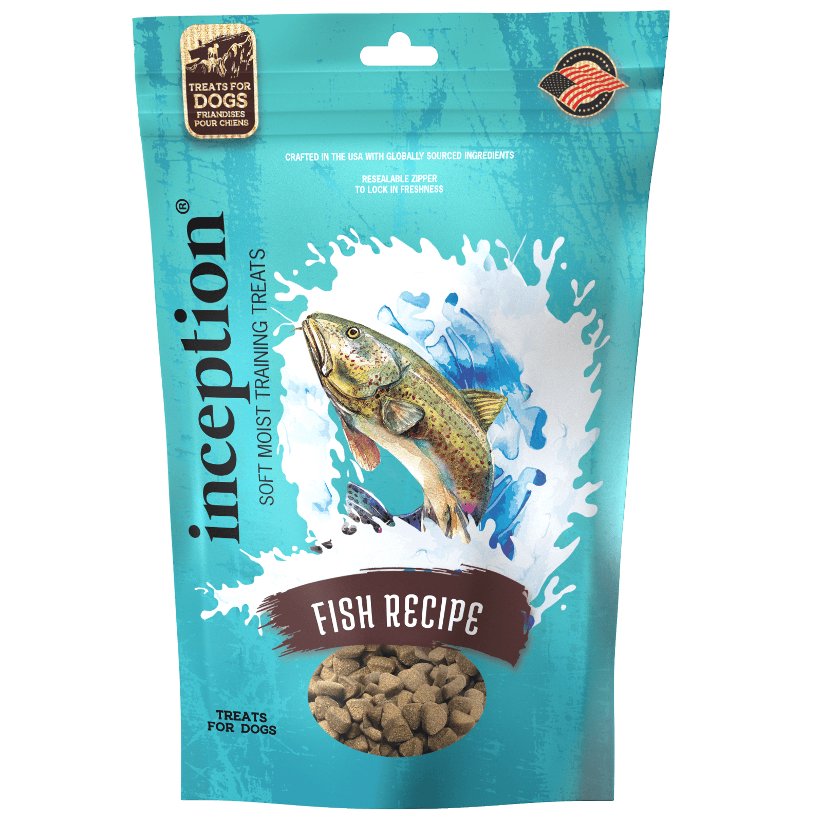 Inception Fish Recipe Soft Moist Training Treat  Dog Treats  | PetMax Canada