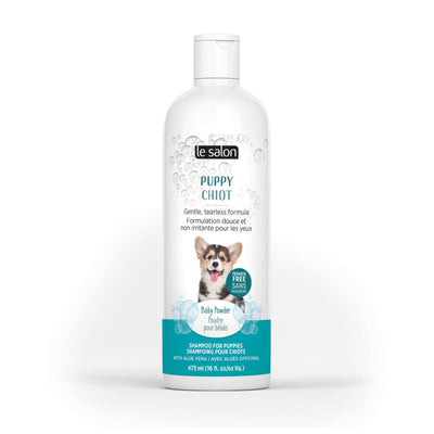 Le Salon Puppy Tearless Shampoo Baby Powder  Grooming  | PetMax Canada