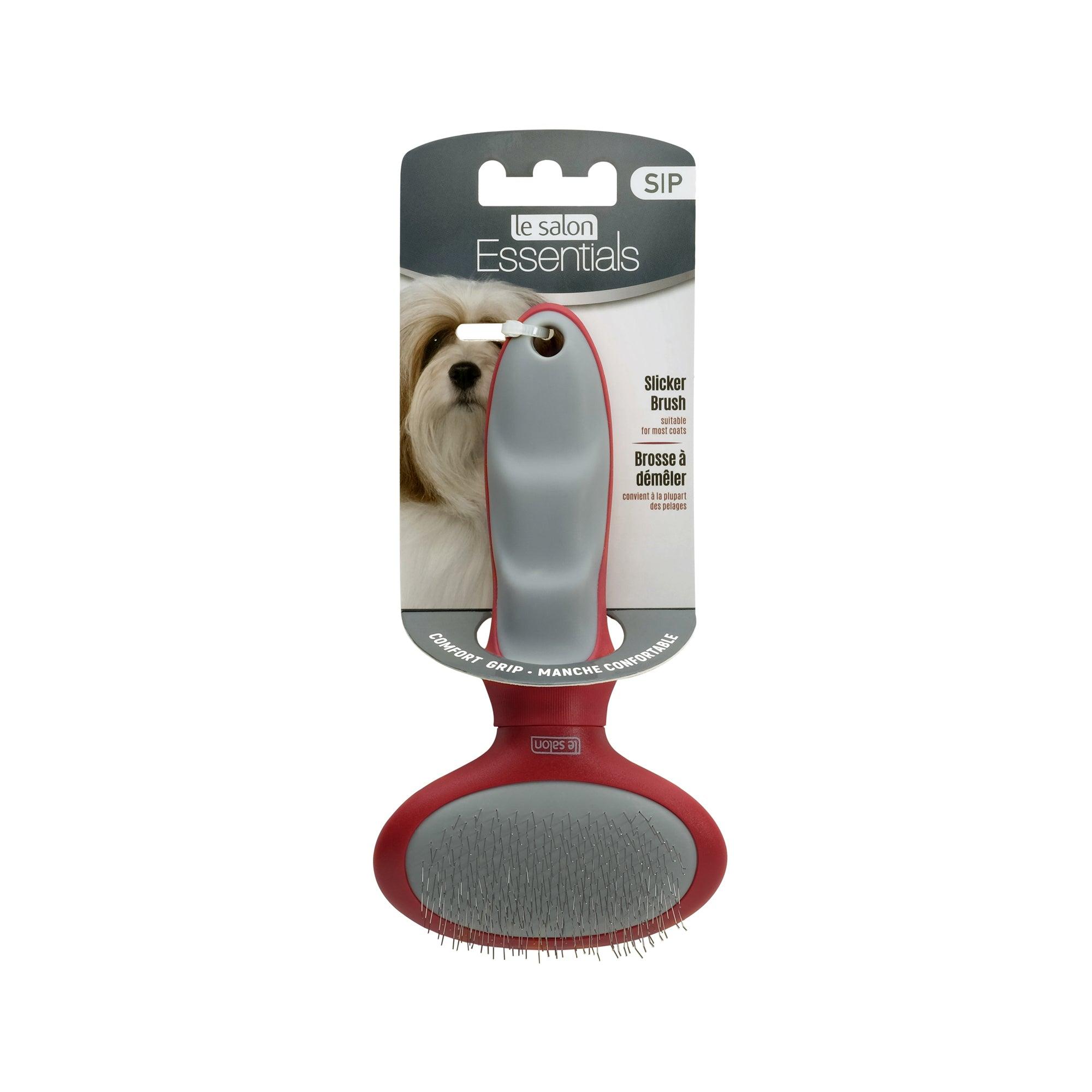 Le Salon Essentials Slicker Brush For Dogs - Small - Grooming - Le Salon - PetMax Canada