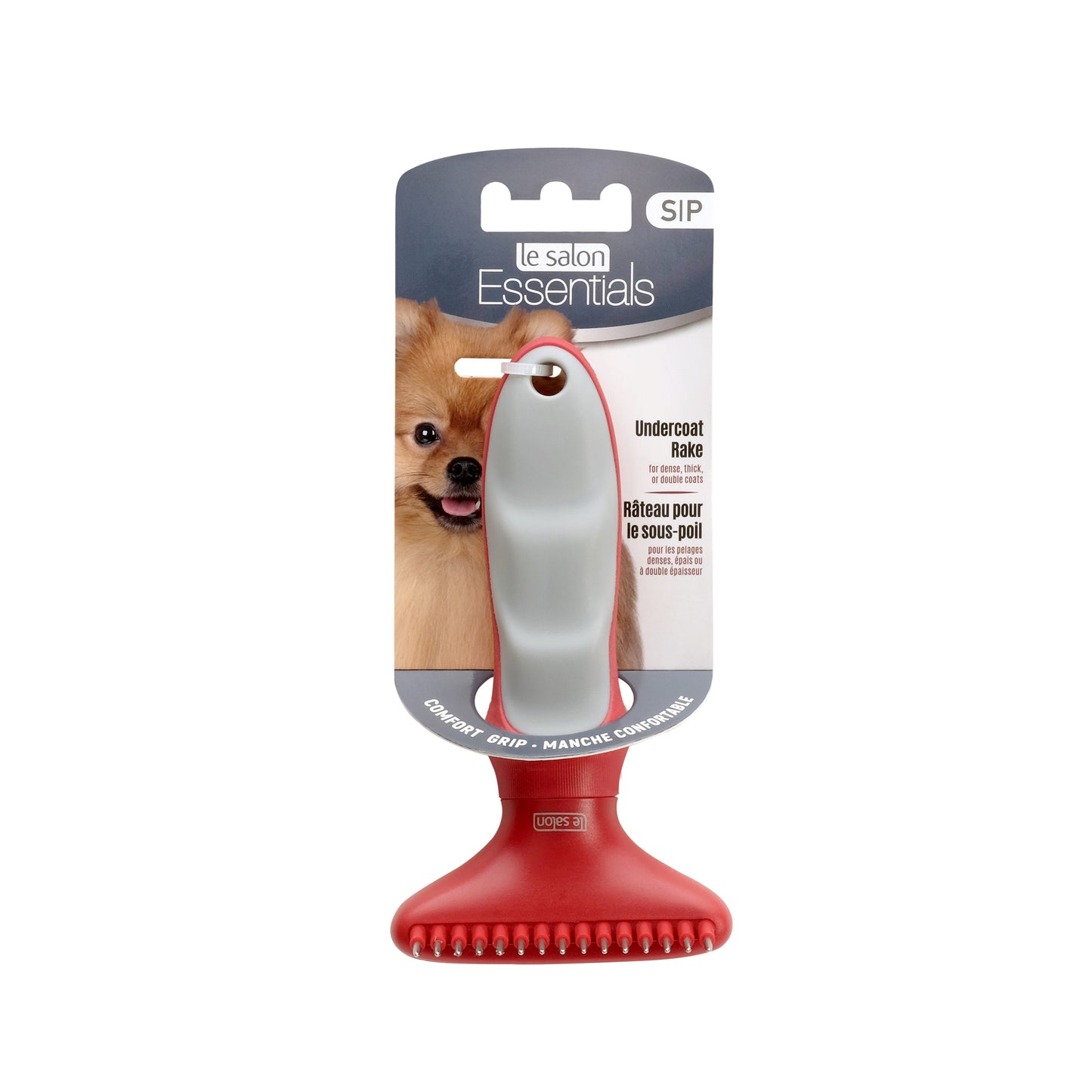 Le Salon Essentials Single Rake Short Tooth  Grooming  | PetMax Canada