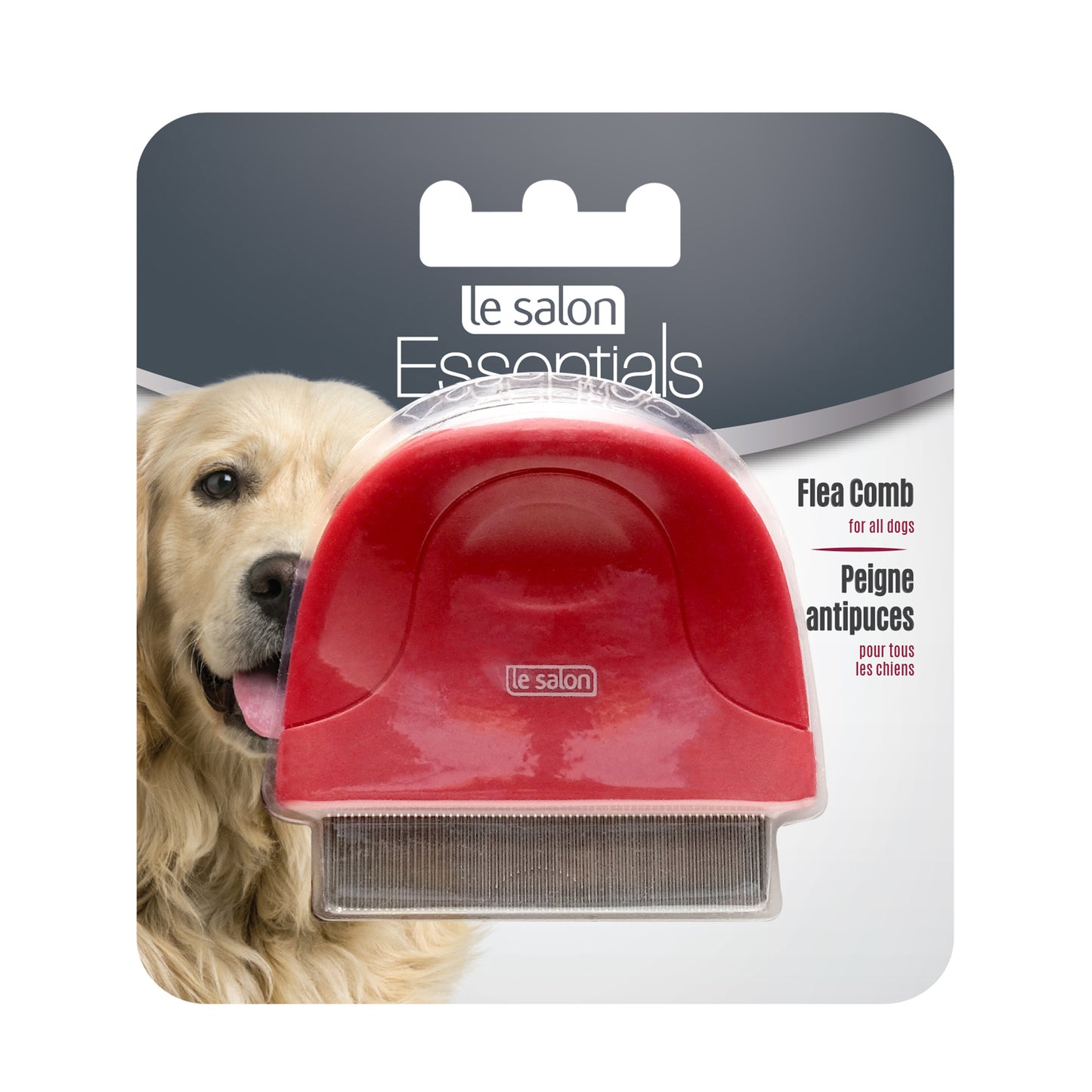 Le Salon Essentials Flea Comb For Dogs  Grooming  | PetMax Canada