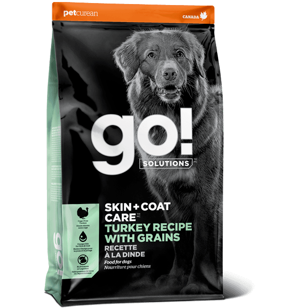 GO! SKIN + COAT CARE Turkey Recipe for dogs - 1.59 Kg - Dog Food - Go! - PetMax Canada