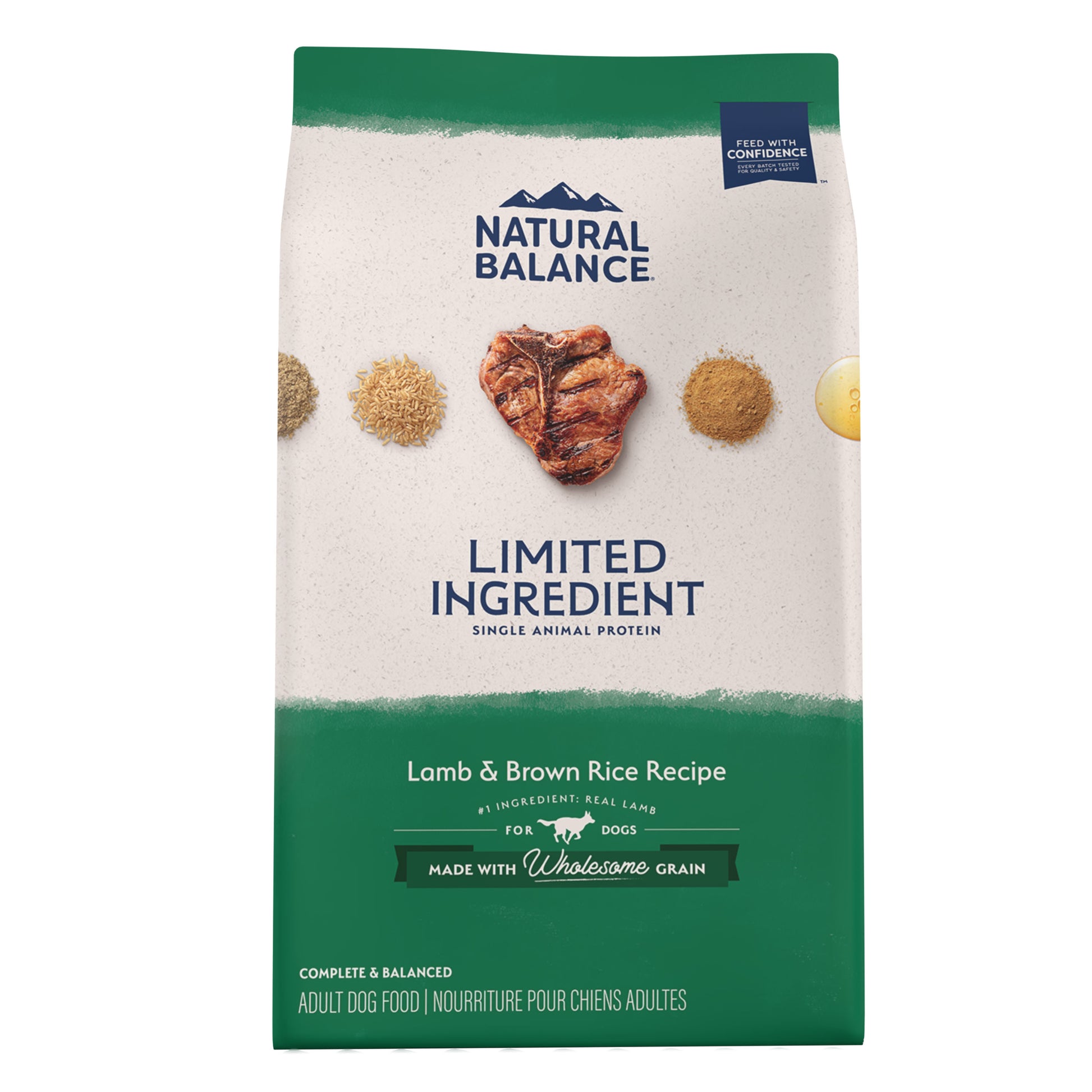 Natural Balance Limited Ingredient Diet Lamb Meal & Rice Dog Food  Dog Food  | PetMax Canada