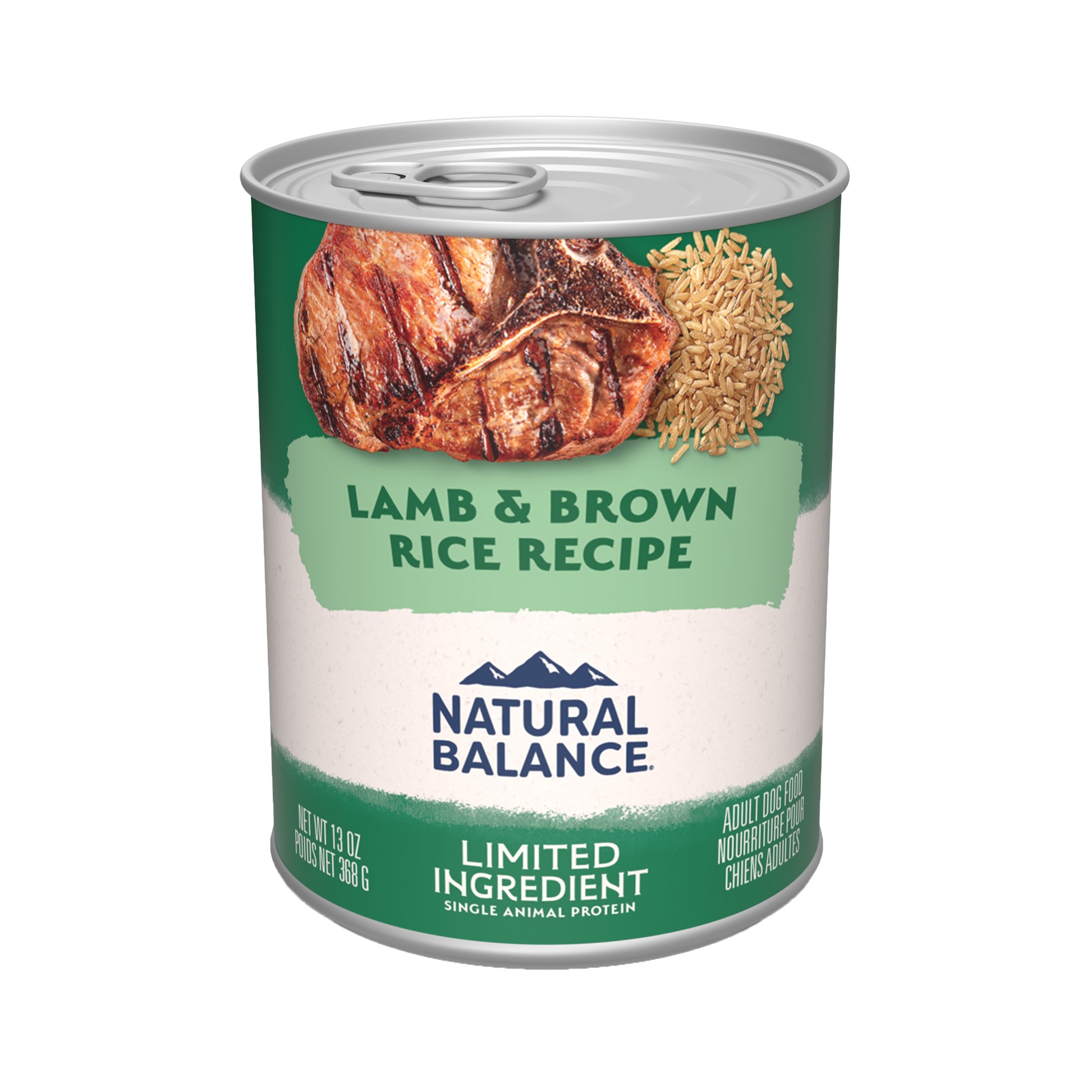 Natural Balance Canned Dog Food Lamb & Brown Rice  Canned Dog Food  | PetMax Canada