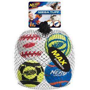 Nerf Dog Toy Tough Sports Balls  Dog Toys  | PetMax Canada