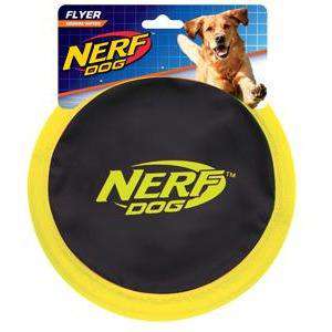 Nerf Dog Toy Nylon Zone Flyer Frisbee  Dog Toys  | PetMax Canada