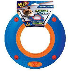 Nerf Dog Toy Atomic Howler Flyer Frisbee  Dog Toys  | PetMax Canada