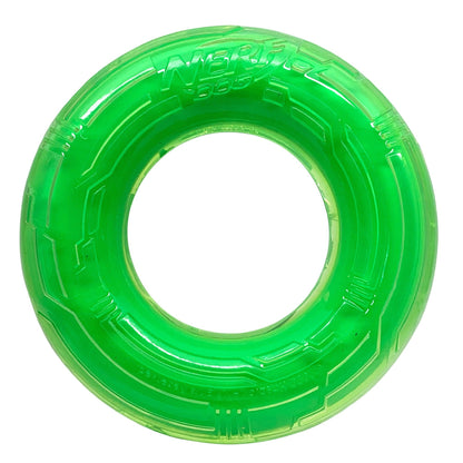 Nerf Scentology Dog Toy Beef Scented Small Green Ring - 5" - Dog Toys - Nerf - PetMax Canada