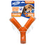 Nerf Scentology Dog Toy Chicken Scented Orange Wishbone  Dog Toys  | PetMax Canada