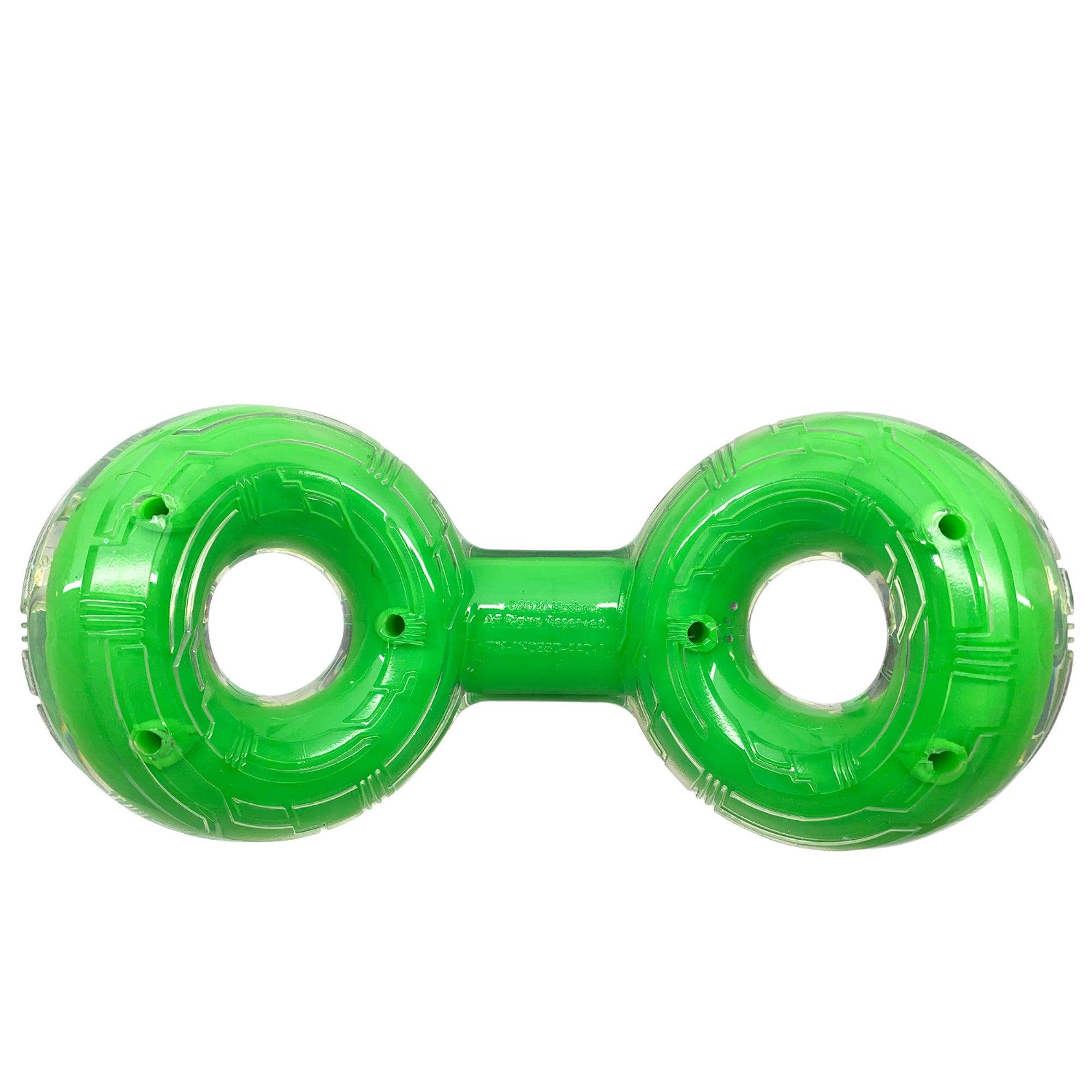 Nerf Scentology Dog Toy Beef Scented Green Infinity Ring - 8.3" - Dog Toys - Nerf - PetMax Canada