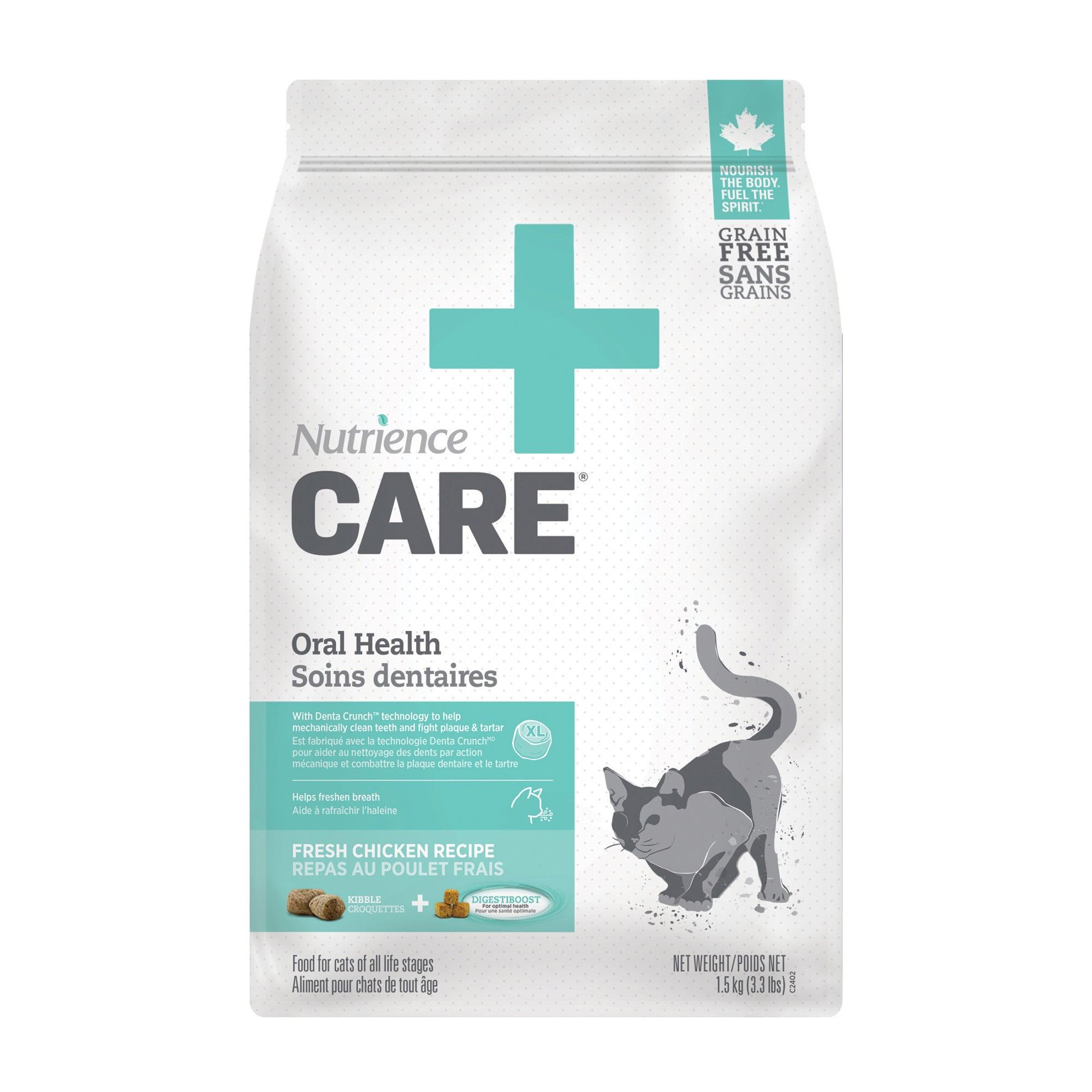 Nutrience Care Cat Food Oral Health - 1.5 Kg - Cat Food - Nutrience Pet Food - PetMax Canada