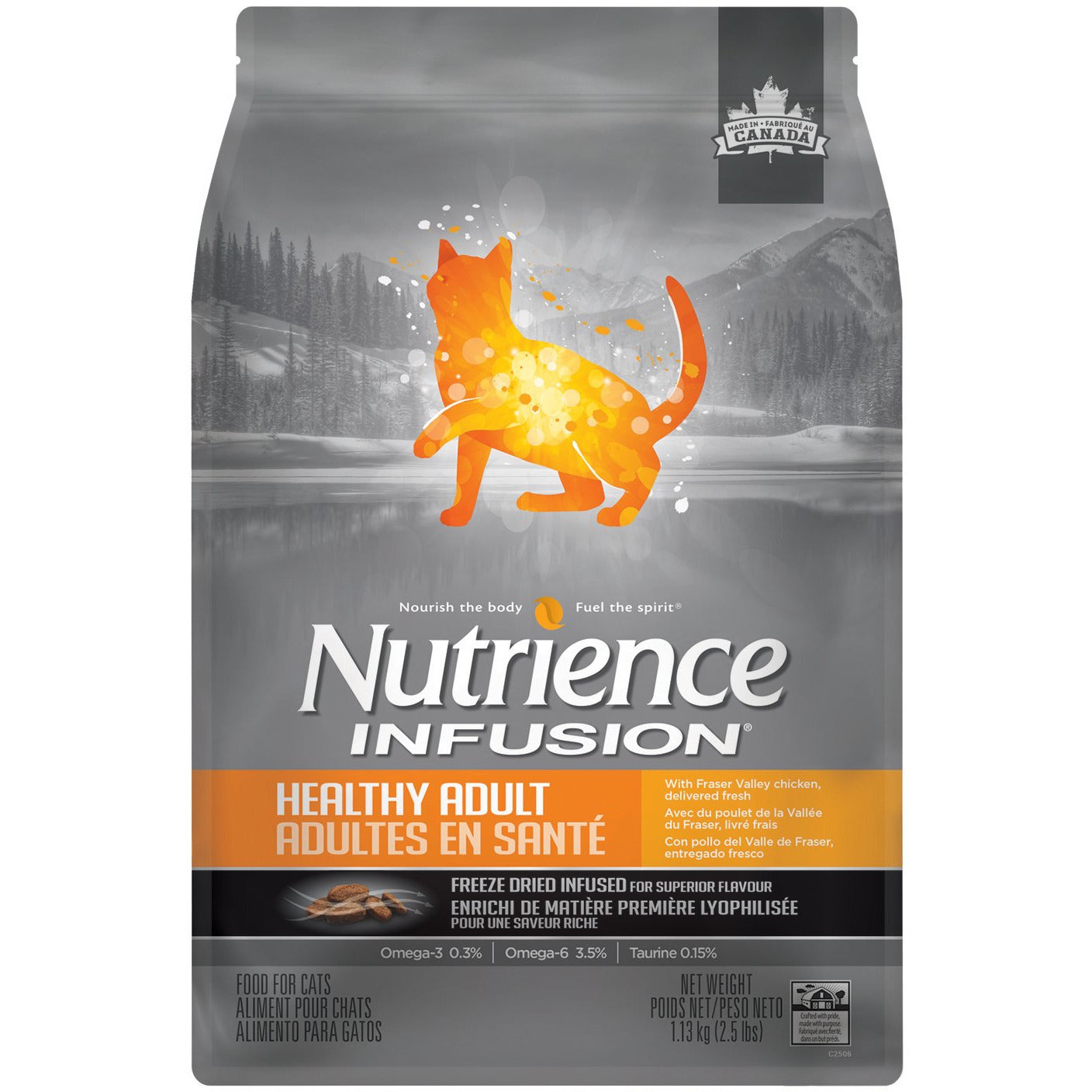 Nutrience Infusion Cat Food Adult Chicken  Cat Food  | PetMax Canada