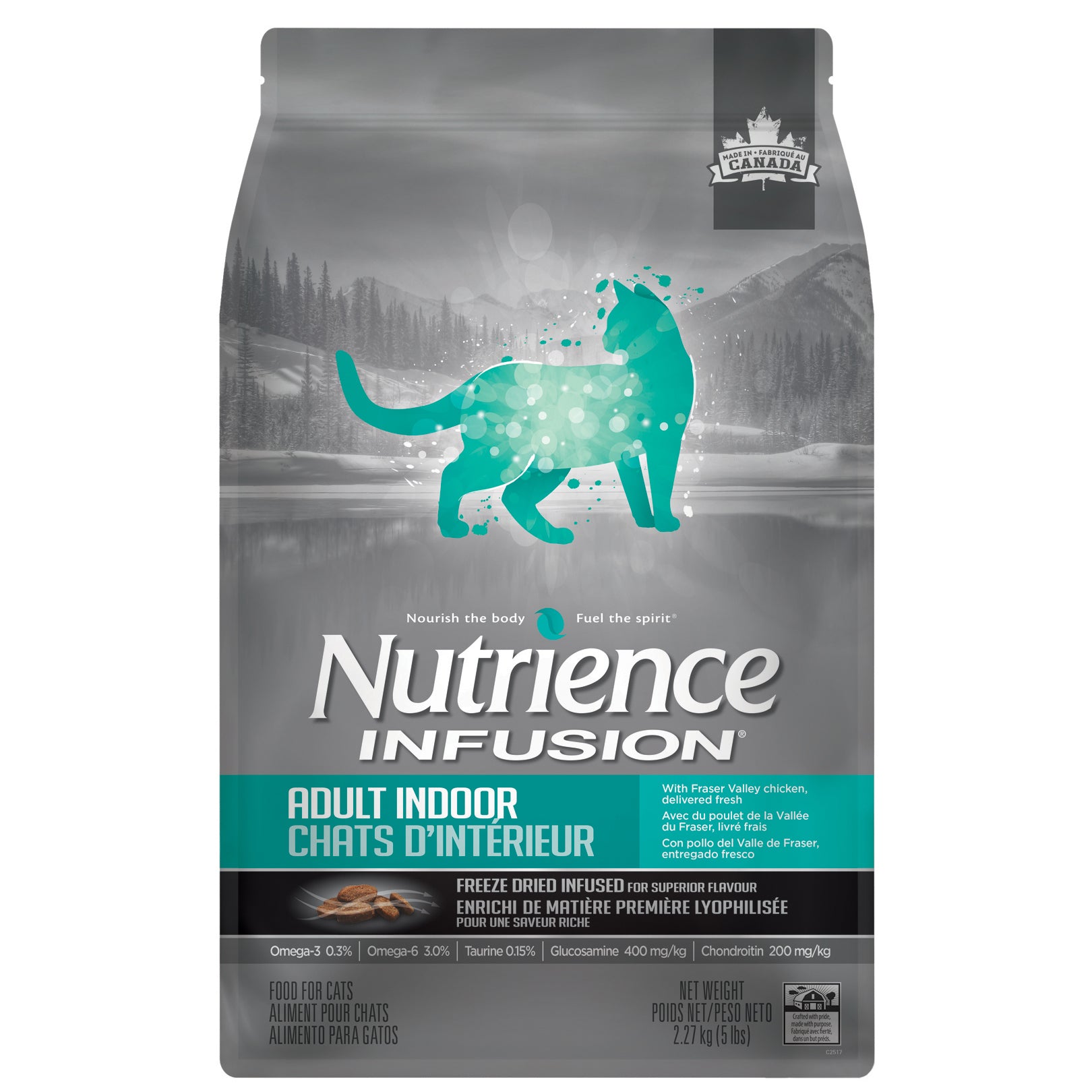 Nutrience Infusion Cat Food Indoor Adult Chicken  Cat Food  | PetMax Canada