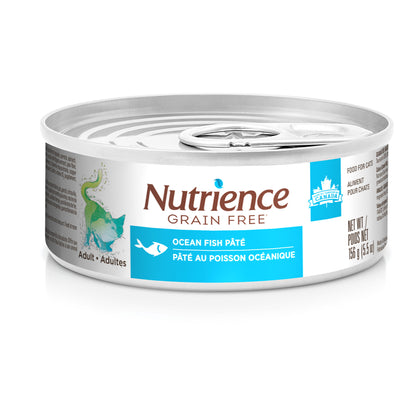 Nutrience Grain Free Canned Wet Cat Food Ocean Fish Pâté  Canned Cat Food  | PetMax Canada