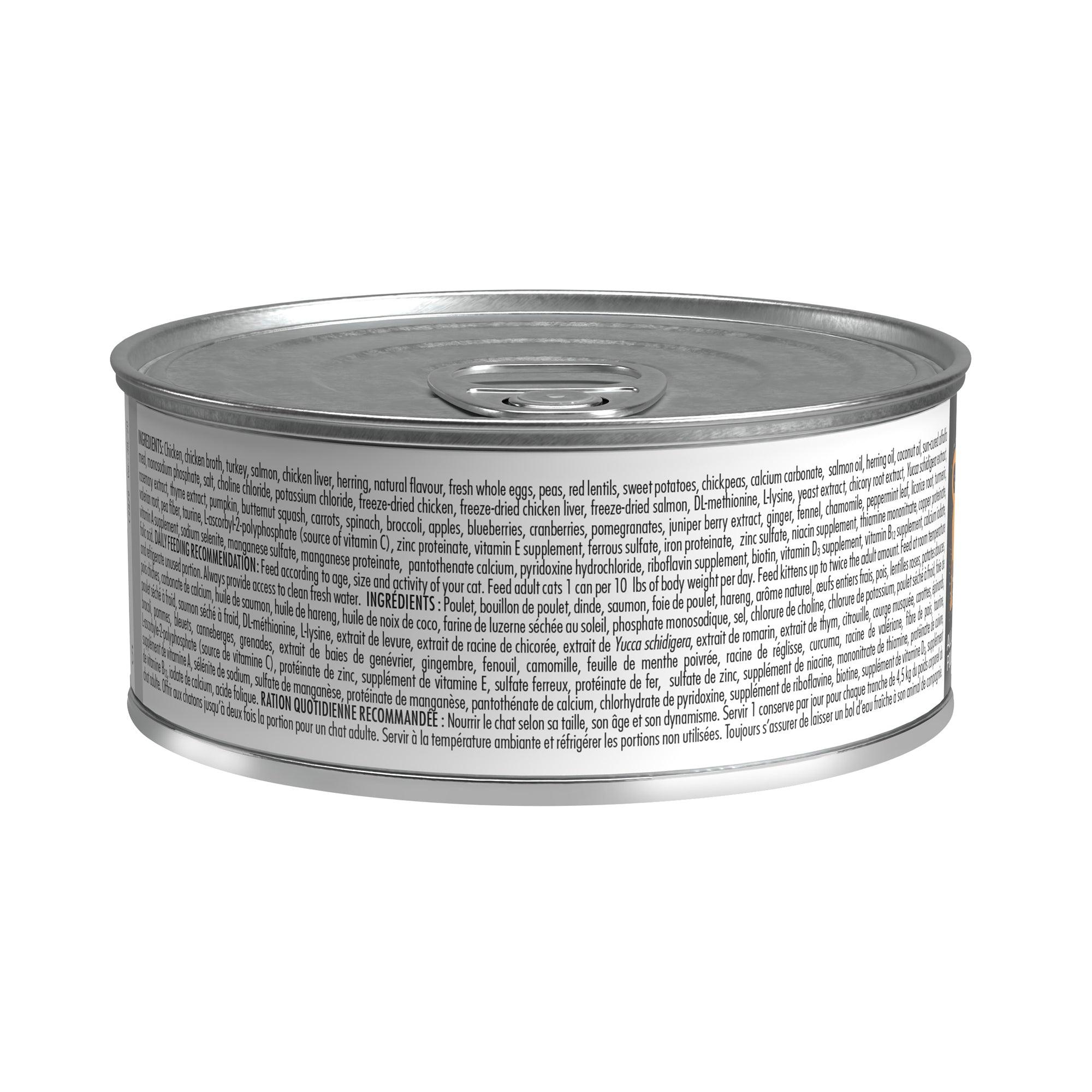 Nutrience Canned Cat Food Grain Free SubZero Pâté Fraser Valley - 85g - Canned Cat Food - Nutrience Pet Food - PetMax Canada
