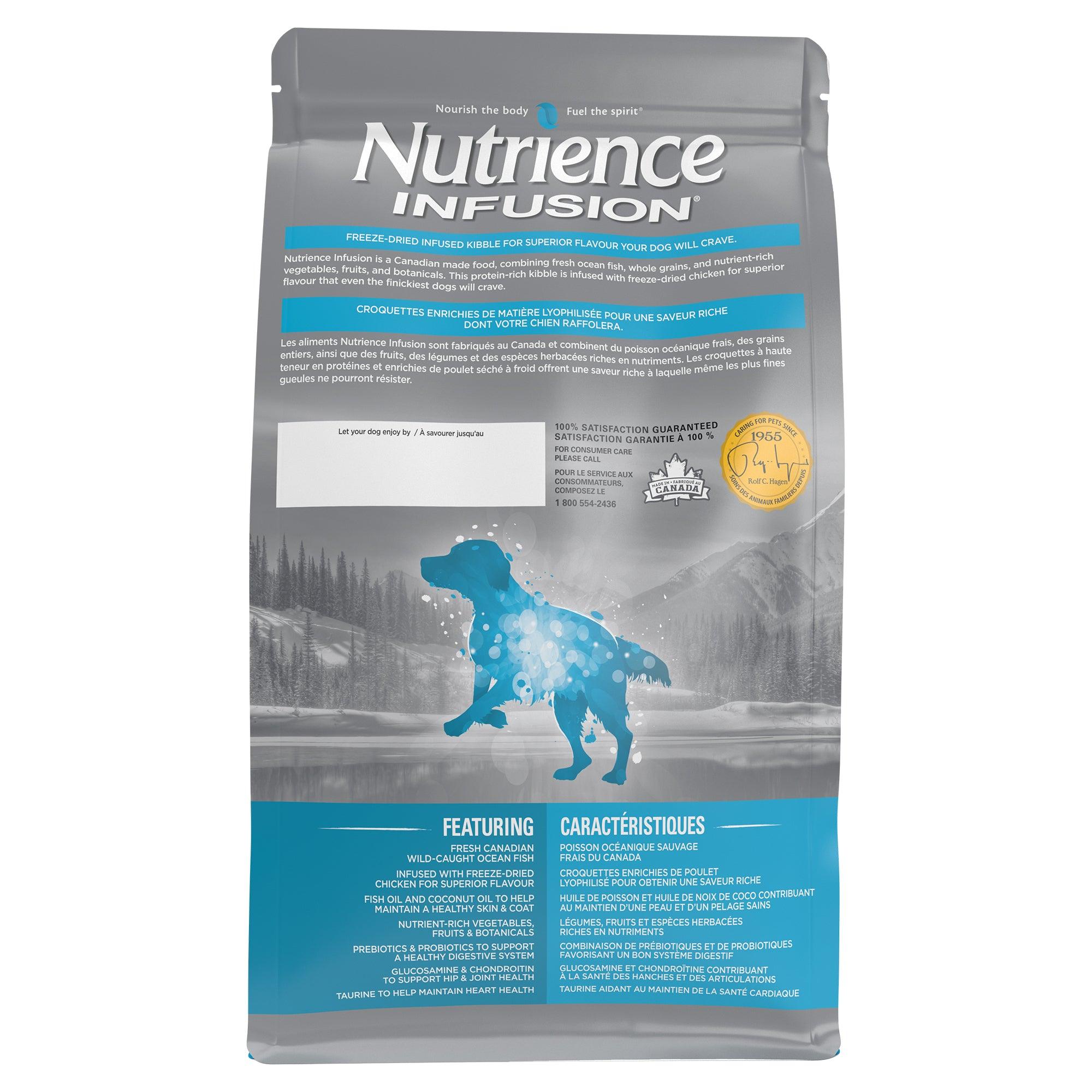 Nutrience Infusion Healthy Adult Dog Ocean Fish - 2.27 Kg - Dog Food - Nutrience Pet Food - PetMax Canada