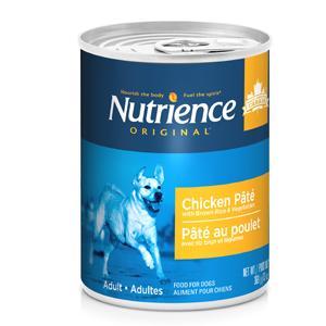 Nutrience Original Canned Dog Food Adult Chicken Pate  Canned Dog Food  | PetMax Canada