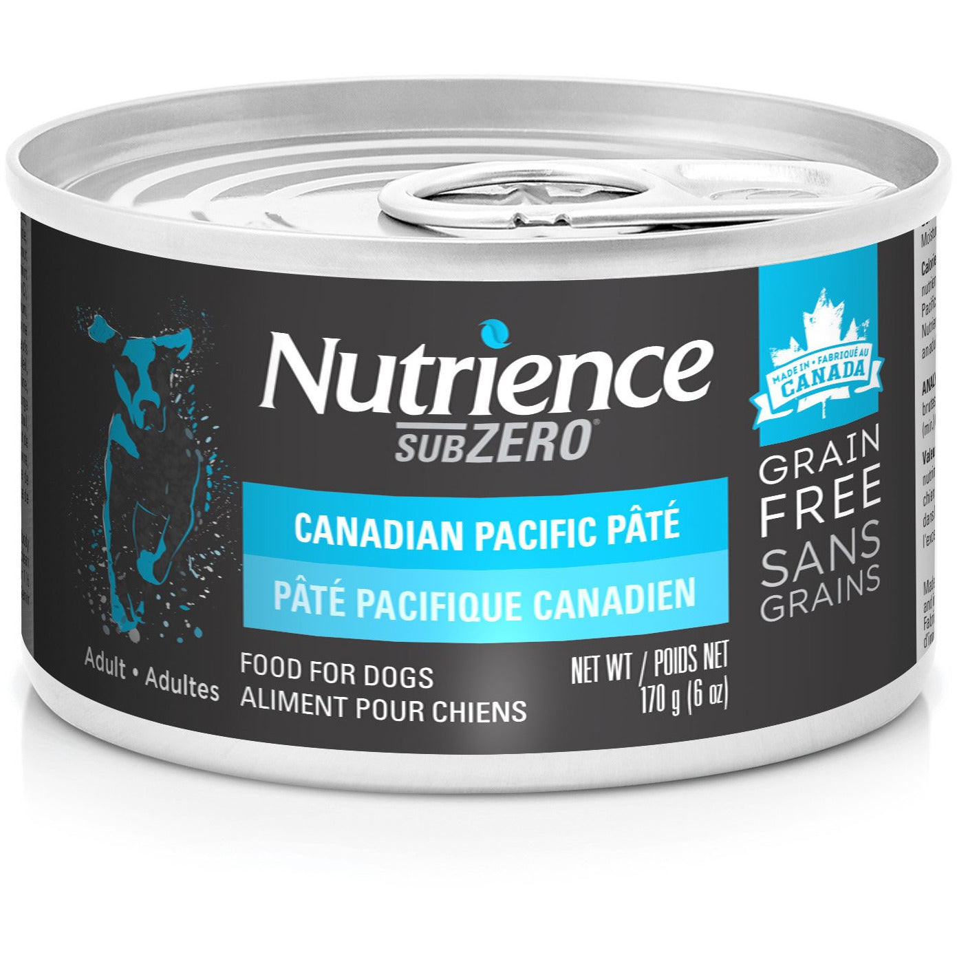 Nutrience Canned Dog Food Grain Free SubZero Canadian Pacific 170g Canned Dog Food 170g | PetMax Canada