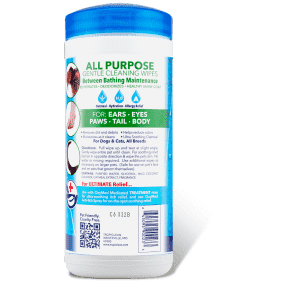 Tropiclean Oxy Med All Purpose Wipes  Grooming  | PetMax Canada