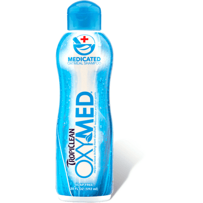 Tropiclean Oxy Med Oatmeal Shampoo  Grooming  | PetMax Canada