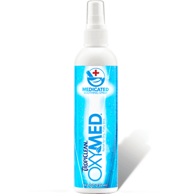 Tropiclean Oxy Med Medicated Spray  Grooming  | PetMax Canada