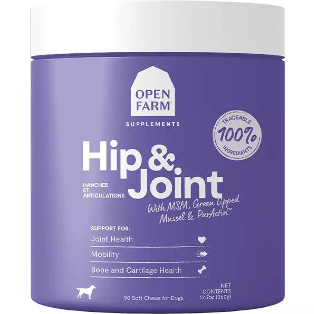 Open Farm Dog Supplement Hip & Joint Chews - (90 ct) - Health Care - Open Farm - PetMax Canada
