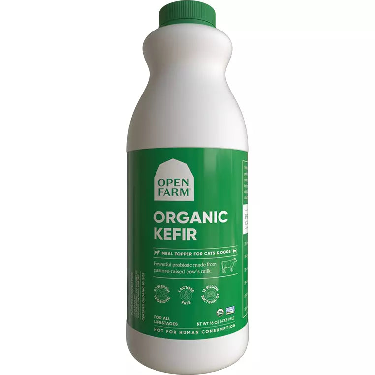 Open Farm Dog Supplement Raw Organic Grass Fed Cow Milk Kefir Frozen  Raw Dog Food  | PetMax Canada