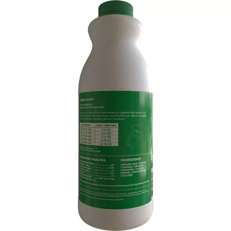Open Farm Dog Supplement Raw Organic Grass Fed Cow Milk Kefir Frozen - 454g - Raw Dog Food - Open Farm - PetMax Canada