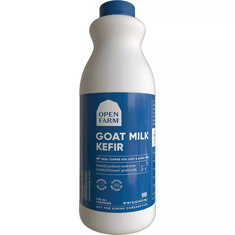 Open Farm Dog Supplement Goat Milk Kefir Frozen  Raw Dog Food  | PetMax Canada