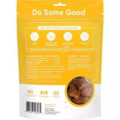 Open Farm Dog Treats Dehydrated Chicken - 128g - Dog Treats - Open Farm - PetMax Canada