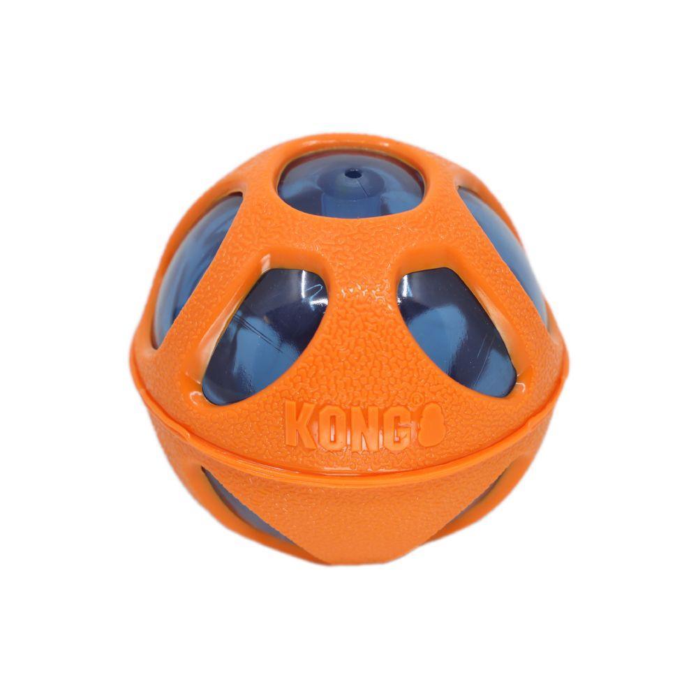 Kong Wrapz Dog Toy Ball - Small - Dog Toys - Kong - PetMax Canada