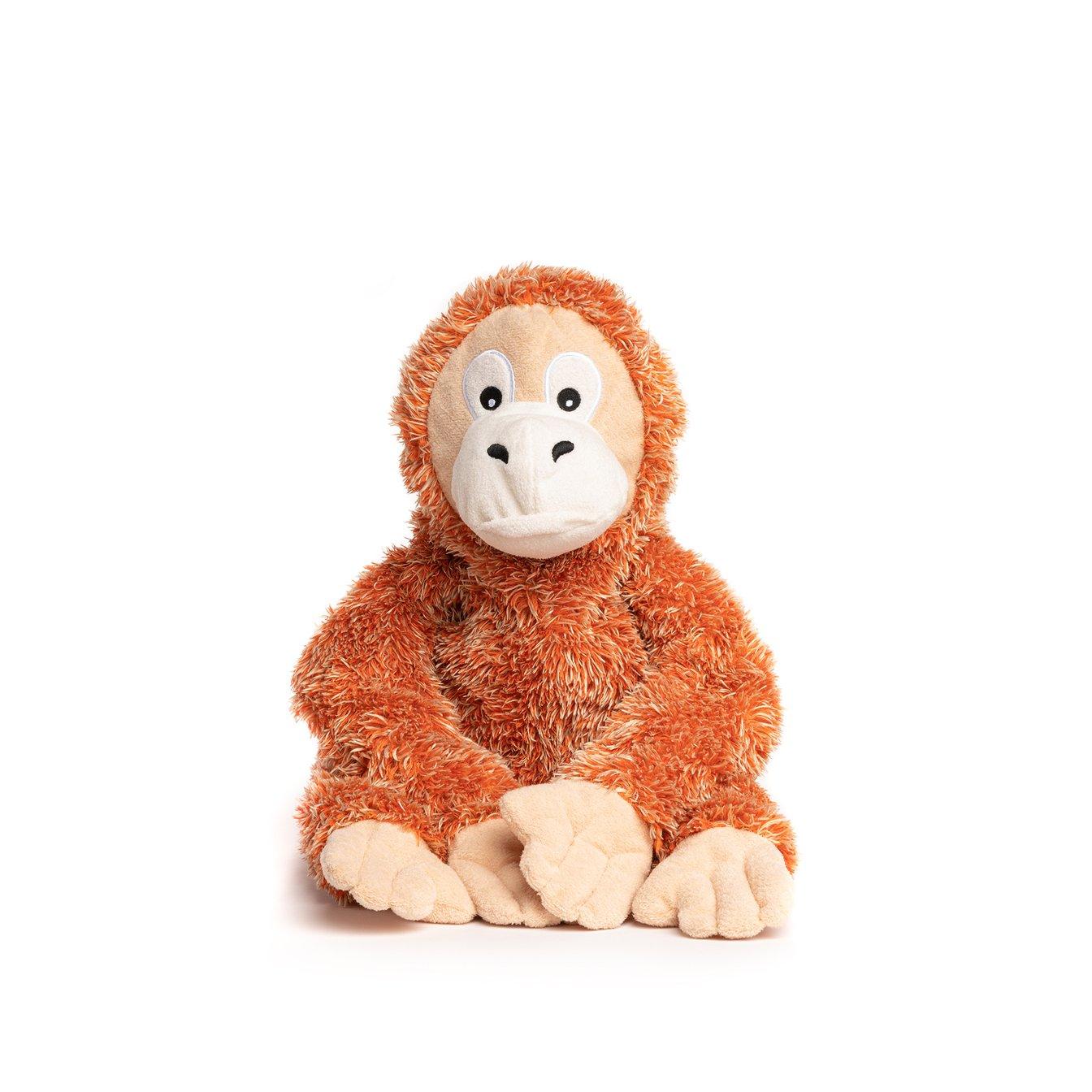 Fabdog Fluffy Orangutan - Small - Dog Toys - Fabdog - PetMax Canada
