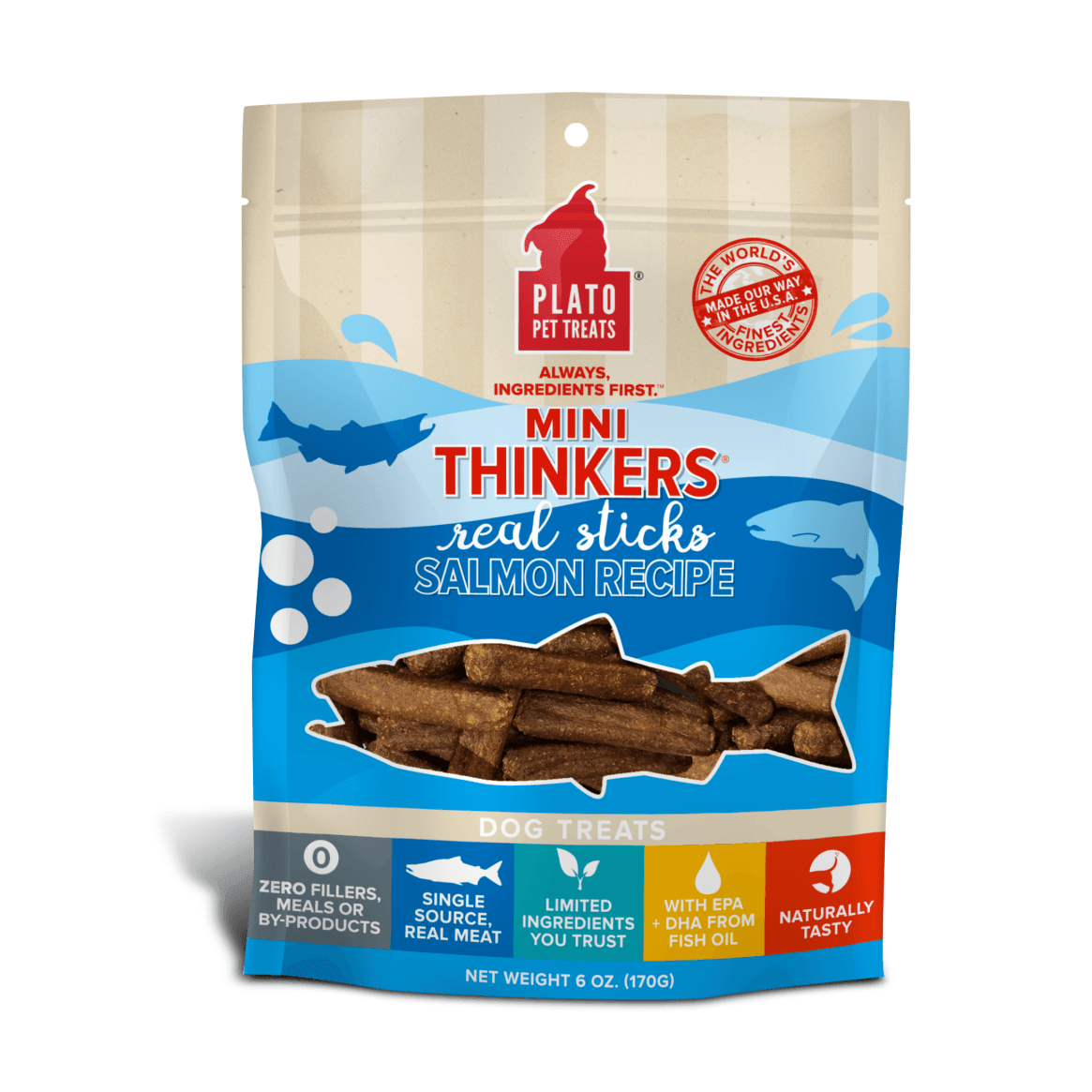 Plato clearance salmon strips