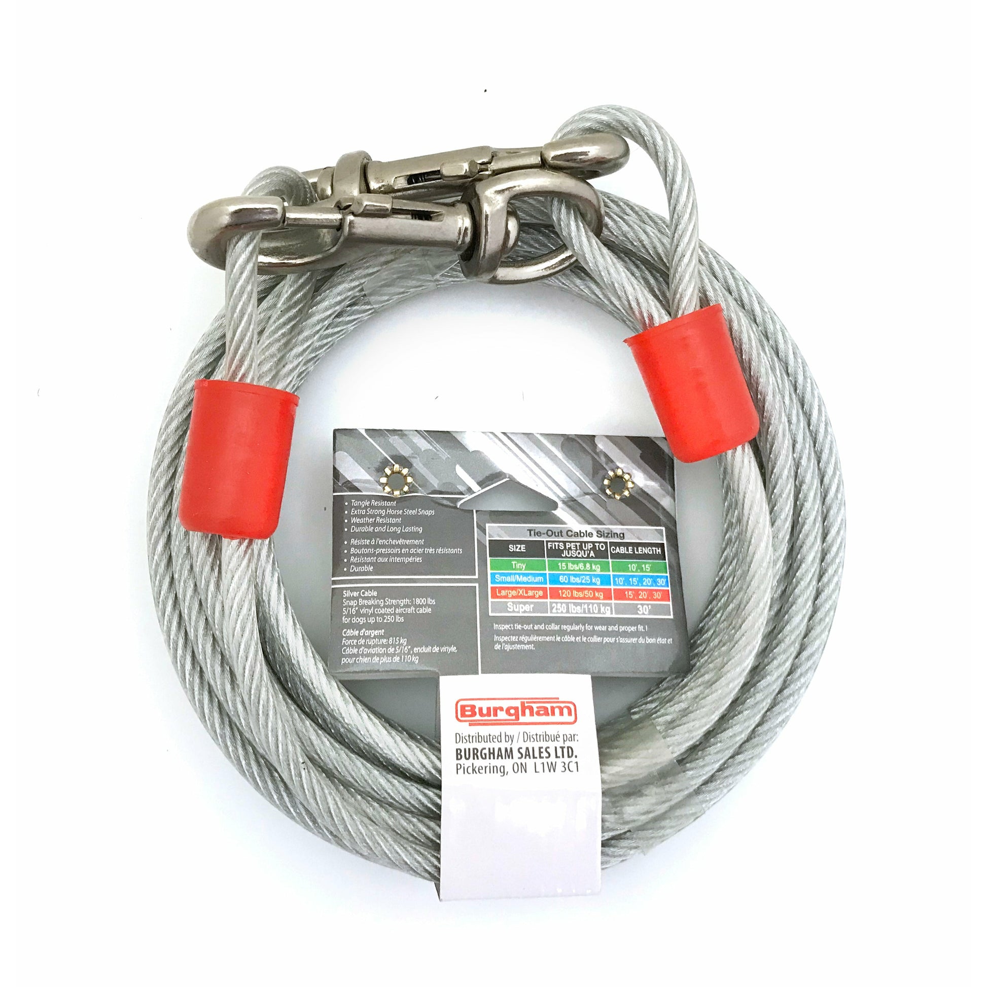 Tuff Tie Out Cable Extra Heavy  Tie Outs  | PetMax Canada