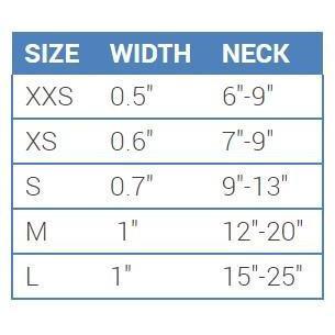 RC Adjustable Dog Collar Navy Tartan - 5/8" x 7 - 9" - Dog Collars - RC Pet Products - PetMax Canada