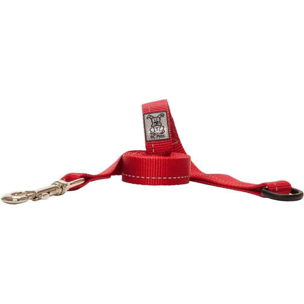 RC Dog Leash With Primary Colour Red 1 inch X 6 feet / Red Leashes 1 inch X 6 feet | PetMax Canada